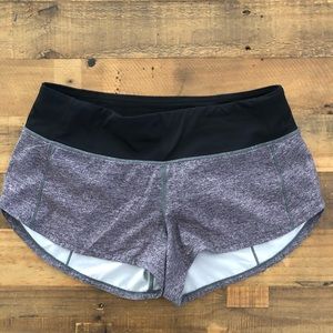 lululemon Speed Up Shorts 2.5” size 4